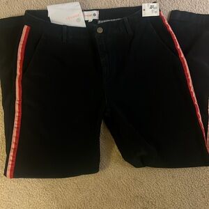 NWT Anthropologie Sundry Navy Blue
corduroy striped trimmed pants...size 29